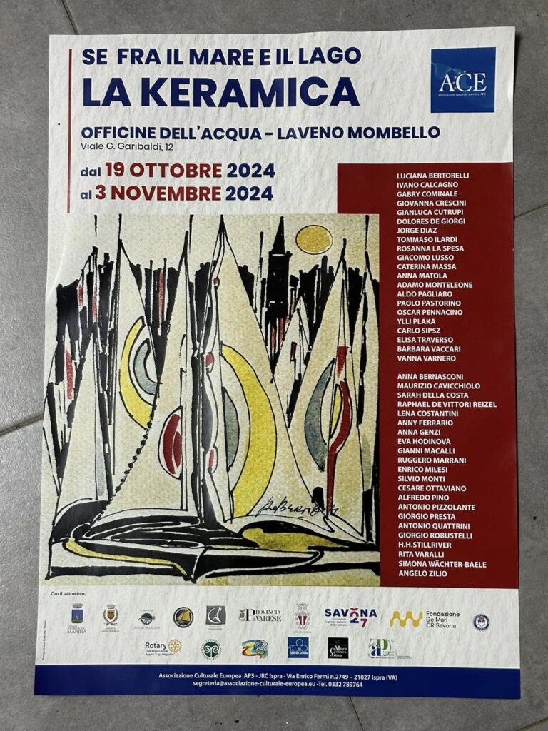 Se fra il mare e il lago Keramica – 19/10 3/11/2024 Se fra il mare e il lago Keramica – 19/10 3/11/2024